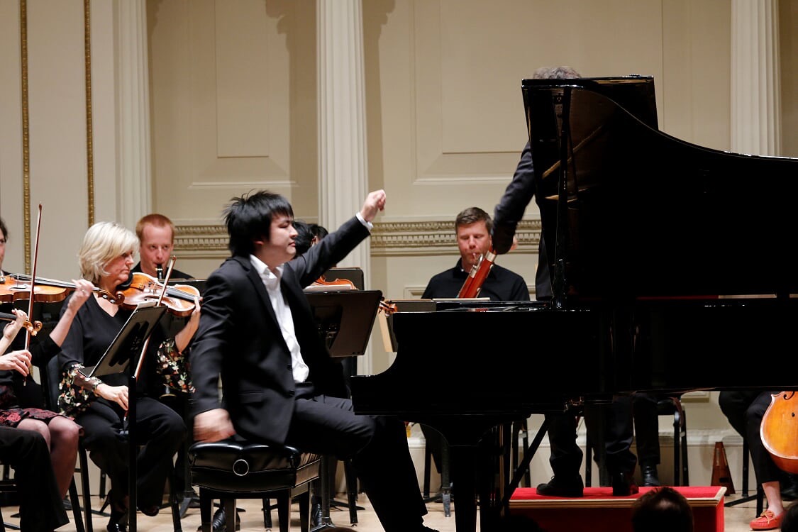 Performing in Carnegie Hall New York